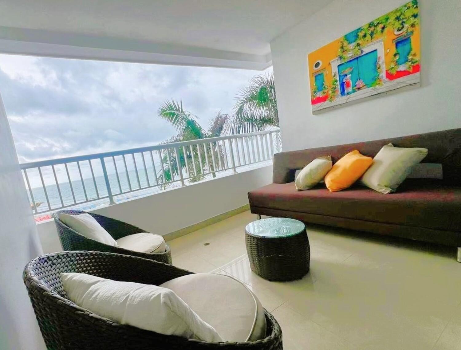 Appartement met 2 Slaapkamers en Terras - Uitzicht op Zee