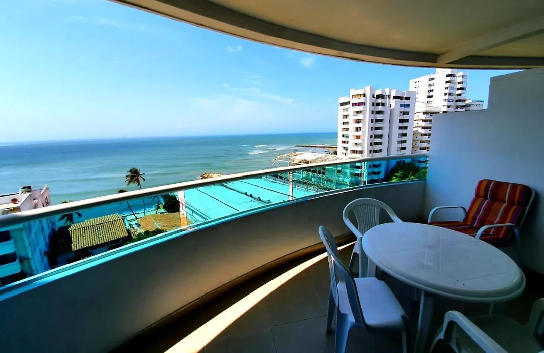 Apartamento Con Piscina En Sector El Laguito Bocagrande Cartagena-1