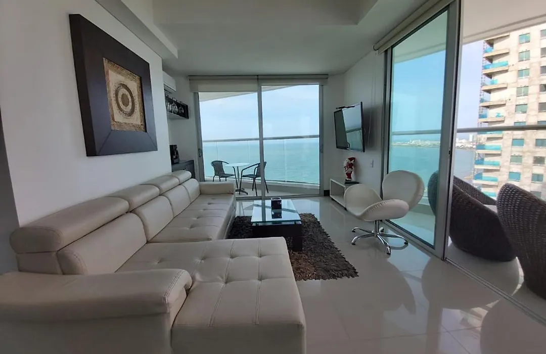 Palmetto Eliptic Luxury Beachfront Apartment Bocagrande Cartagena-1
