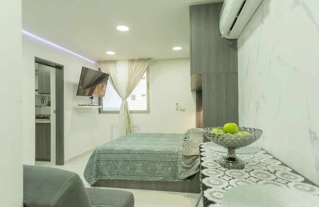 Apartestudio Marinare De 1 Habitacion Con Salida Directa A La Playa M-1