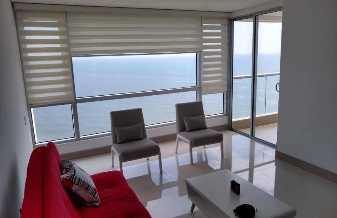 Apartamento Vacacional En Cartagena Con Piscina Y Vista Al Mar-1
