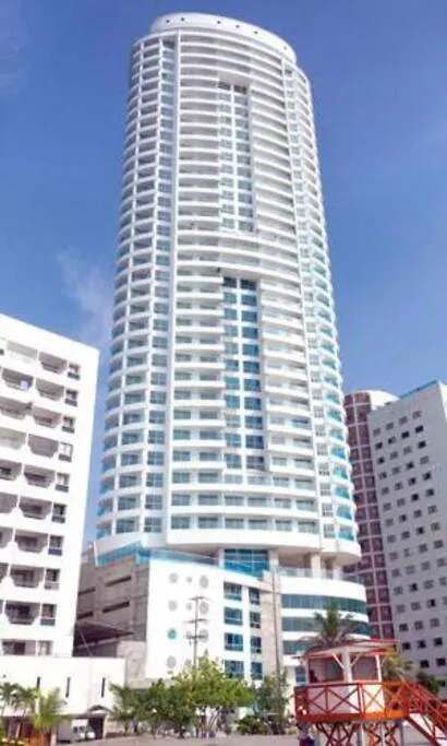 Apartamento Bocagrande Vista Al Mar Piso 31-1