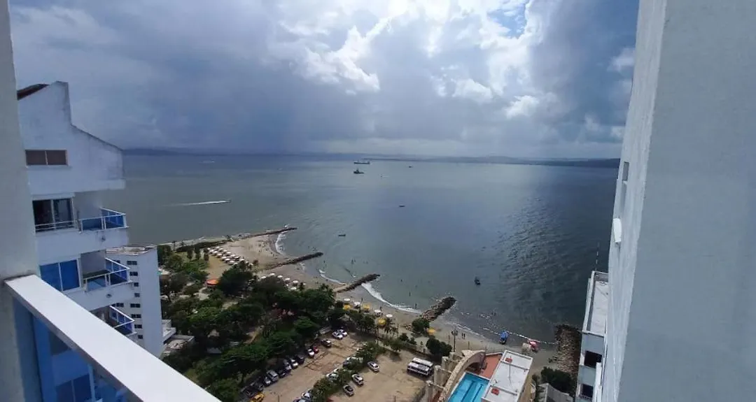 Hermosos Apartamento Con Excelente Vista Al Mar-1