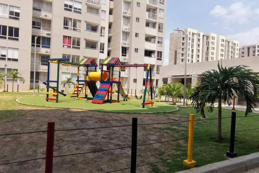 Hermoso Apartamento En Cartagena Vac Con Piscina Y Balcon Parque Heredia Flamenco-1