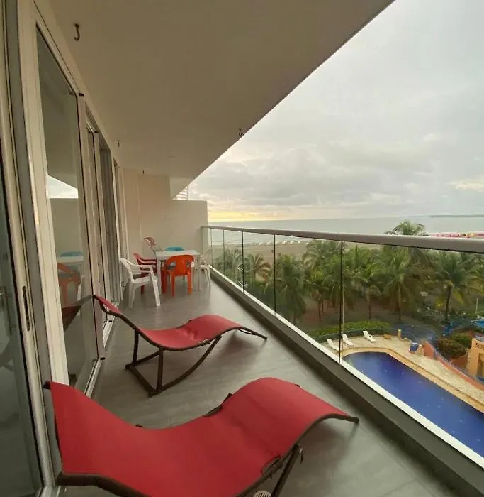 Exclusivo Apartamento En Cartagena De Indias, Con Acceso A Playa Directo-1