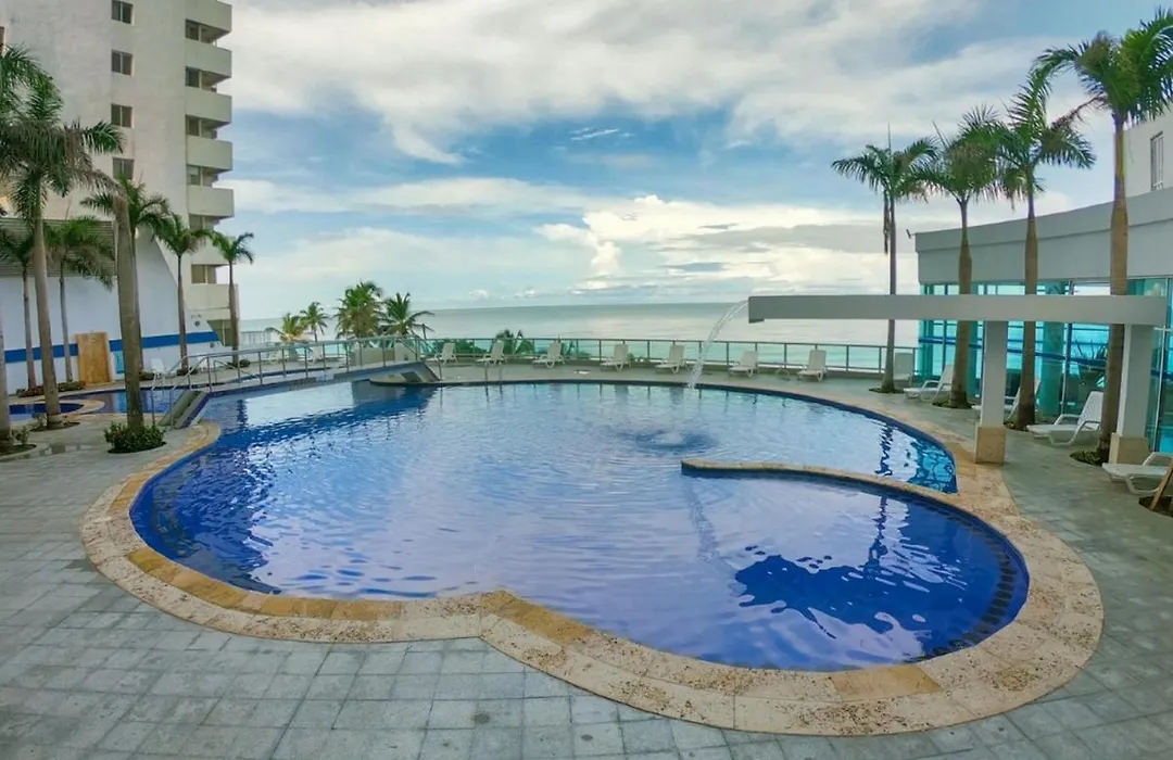 2P1-Al2 Apartamento De 2 Alcobas Frente Al Mar Con Aire Acondicionado Y Wifi-1