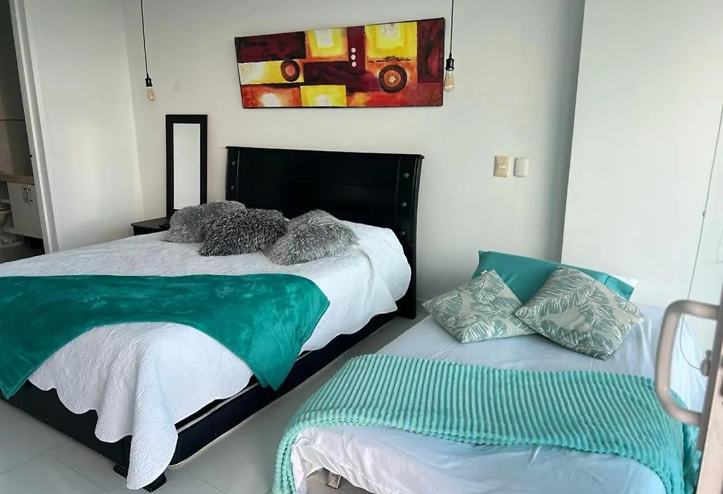 Acogedor Apartamento Primera Linea De Playa-1