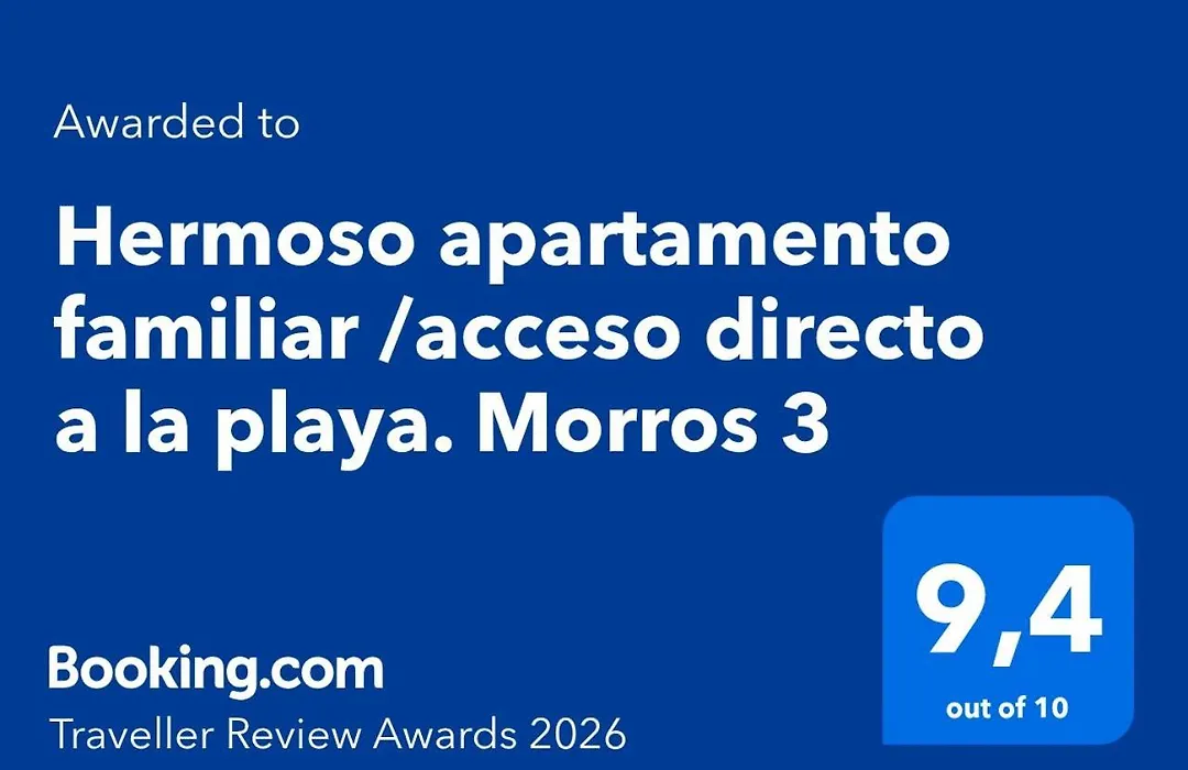 Hermoso Apartamento Familiar /Acceso Directo A La Playa. Morros 3-1