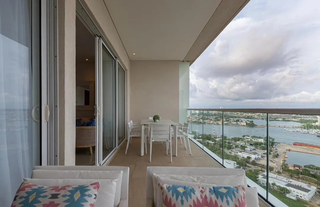 Classy 1 Bedroom Pool, Gym Near Downtown Cartagena By Huespedia-1