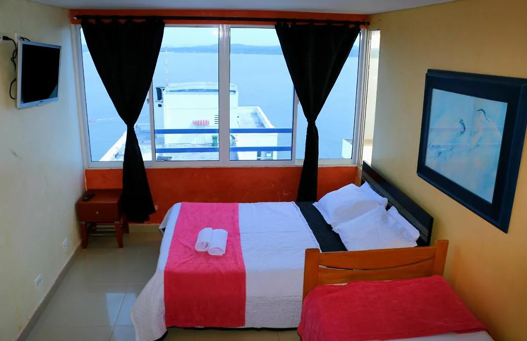 2C19 Apartamento En Cartagena De 2 Alcobas Vista Al Mar, Aire Acondicionado Y Wifi-1