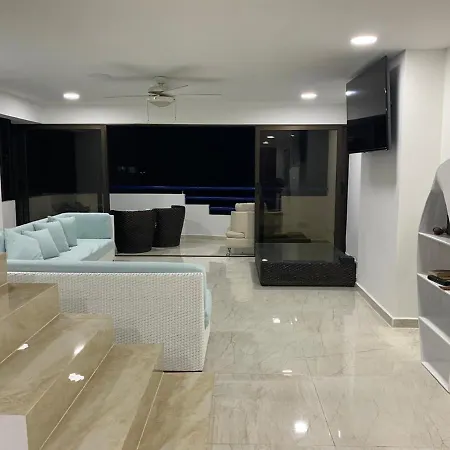 3Mr8 Apartamento Duplex En Cartagena Cerca Al Mar Con Aire Y Wifi-2