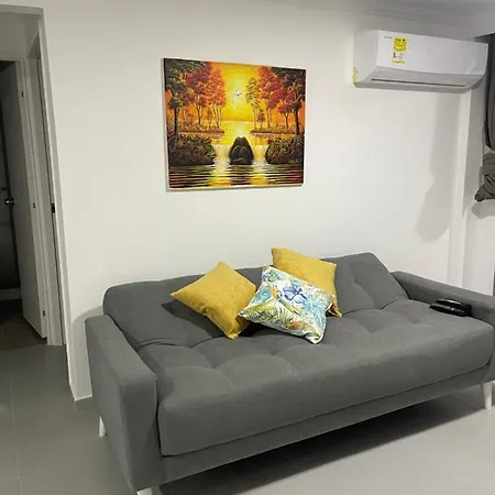 Hermoso Apartamento, Con Vista Al Mar, En Cartagena De Indias, Dos Cuartos-3