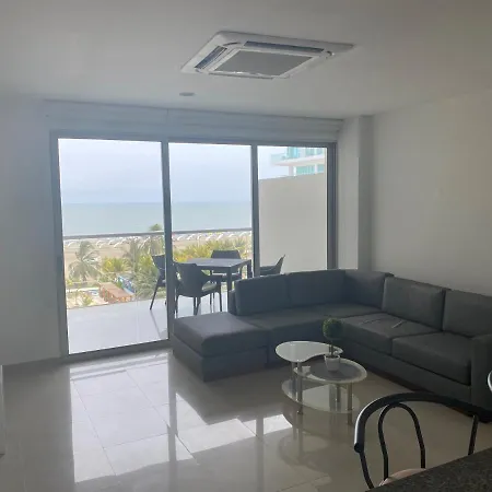 Fantastic 1 Bedroom Apartment, Direct Beach Access In The Best Area In Cartagena-2