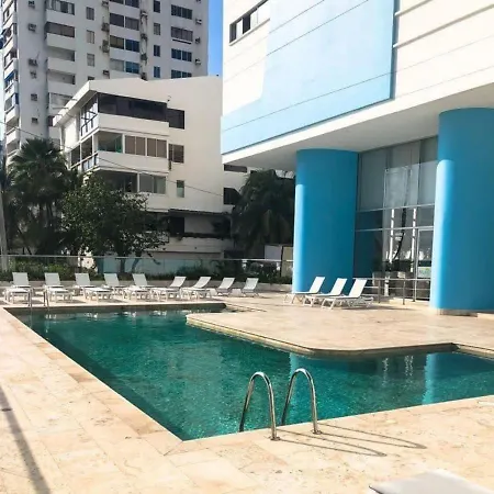Apartamento Vacacional En Cartagena Con Piscina Y Vista Al Mar-3