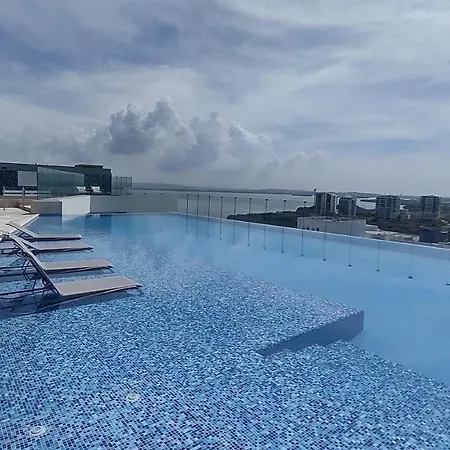 Family Cartagena Jacuzzi Ac 10Pax Wifi 3Br Next Hotel Americasco-2