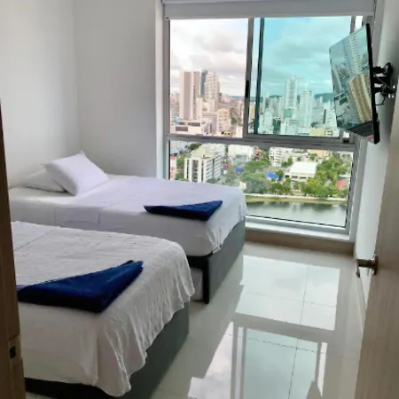 Apartamento Moderno con Vista al Mar en Bocagrande Cartagena-3