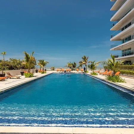 2M34-4 2 Bedroom Apartment Facing The Beach With Air Conditioning And Wifi-2