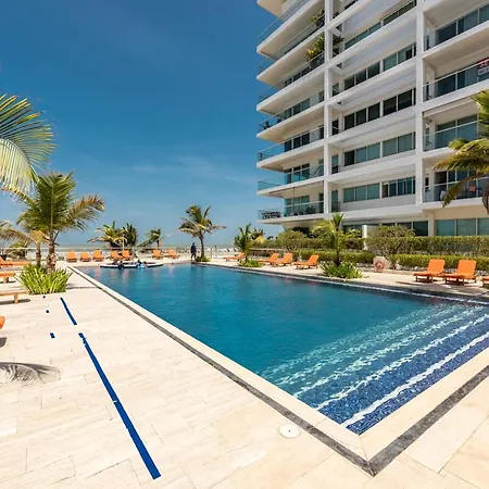 2M37-3 2 Bedroom Apartment Facing The Beach With Air Conditioning And Wifi-3