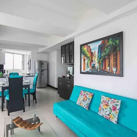 Apartamento Bocagrande Vista Al Mar Piso 21-3