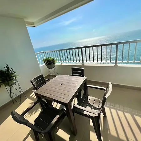 Espectacular Apartamento Frente Al Mar En Cartagena, Bocagrande, 5 Min Centro Historico-3