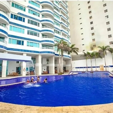 Espectacular Apartamento Frente Al Mar En Cartagena, Bocagrande, 5 Min Centro Historico-2