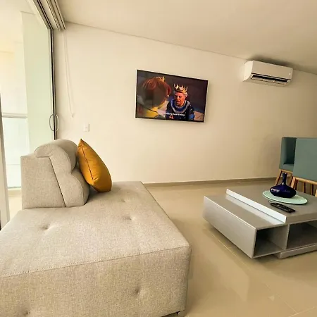 Exclusivo Apartamento Frente Al Mar En Cartagena-2