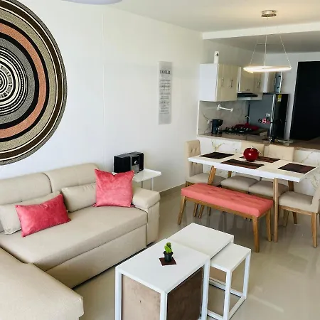 Front Beach Apartment Close To The Cartagena Letters-2