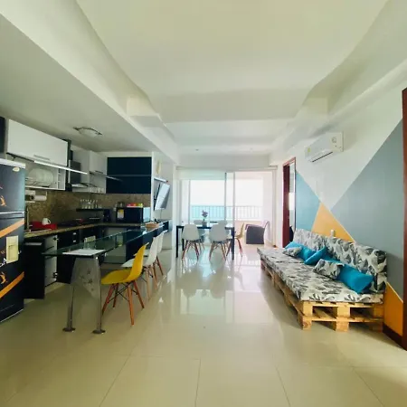 Hermoso Apartamento Vista Al Mar Edificio Palmetto 1-2