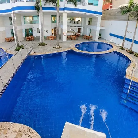 2P1-Al3 Apartamento De 2 Alcobas Frente Al Mar Con Aire Acondicionado Y Wifi-2