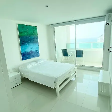 3Tc16 Apartamento De 3 Alcobas De 9 Personas Balcon Al Mar Con Aire Acondicionado Y Wifi-3