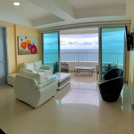2P1-32 Seafront Apartment With Air Conditioning And Pool-2