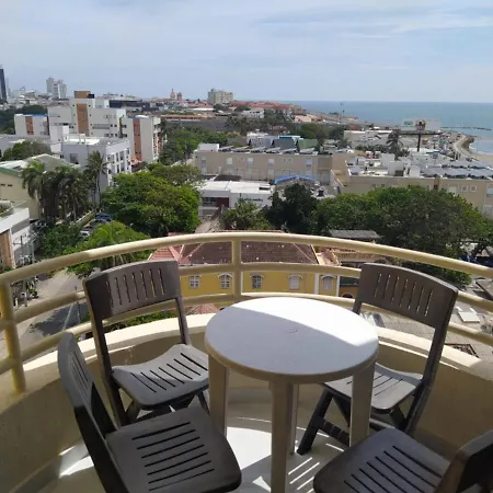 Apartamento Con Vista Al Mar-Cerca Al Centro Historico-Piso 9 M-3