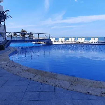2 Bedroom Beachfront Apartment 2P1-Al2 With Pool And Wifi-3
