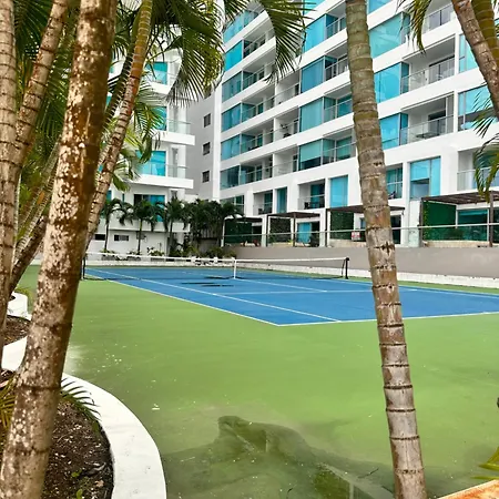 Playa La Boquilla - Morros-Apto En Condominio- Salida Al Mar-3