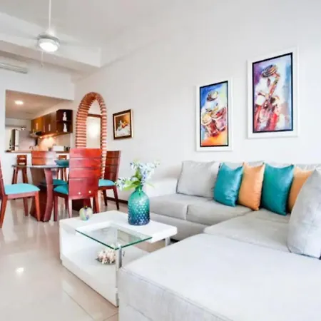 Apartamento Con Piscina Cartagena En El Laguito Bocagrande-3