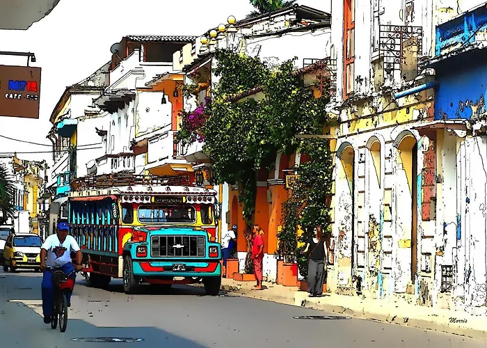 Casa Central Getsemani Cartagène