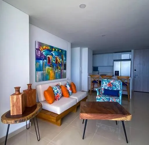 Spectacular Ocean Front View Condo Cartagène acceptant les animaux