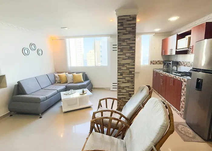Boutique Hermoso Apartamento En Bocagrande-Cartagène